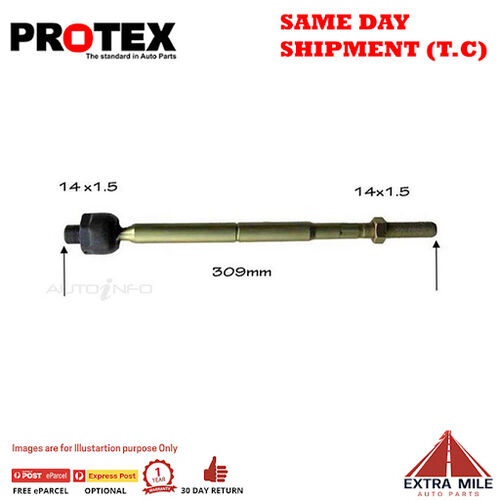 Protex Rack End For FORD FIESTA WT 4D Sdn FWD 2010 - 2013