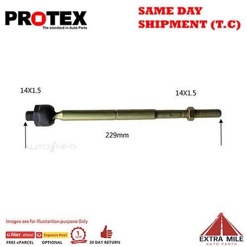 Protex Rack End For TOYOTA ESTIMA TCR11R 3D Wgn RWD 1990 - 1999