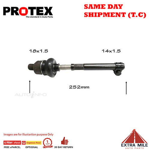 Protex Rack End For BMW 318i E30 2D Cpe RWD 1984 - 1991