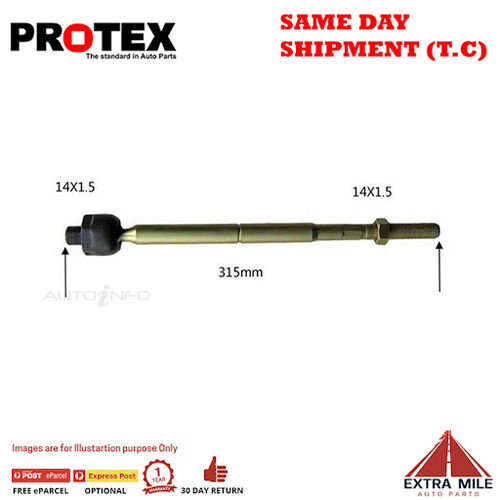 Protex Rack End For ISUZU D-MAX TF 4D Ute 4WD 2008 - 2012