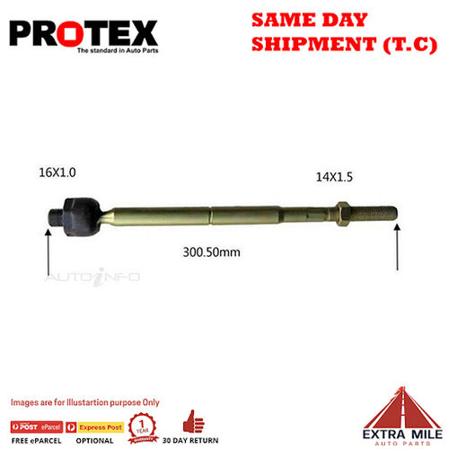 Protex Rack End For FORD TELSTAR  4D Sdn FWD 1983 - 1989