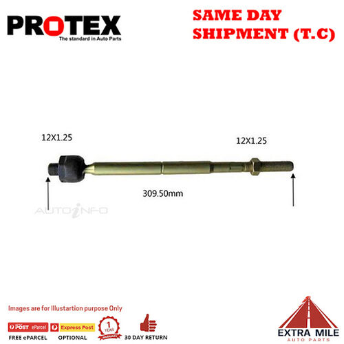 Protex Rack End For HONDA INTEGRA AV 2D Cpe FWD 1985 - 1989