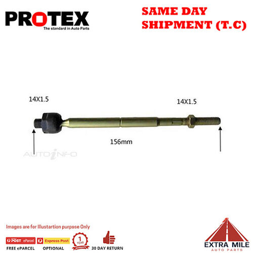 Protex Rack End For TOYOTA SPRINTER AE86R 2D H/B RWD 1984 - 1986 RE868