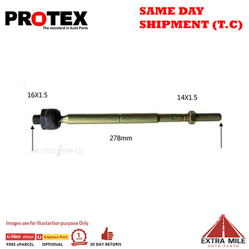 Protex Rack End For MAZDA 626 GC 2D Cpe FWD 1983 - 1987 RE895R