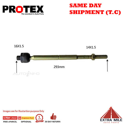 Protex Rack End For NISSAN PULSAR N14 4D Sdn FWD 1991 - 1995