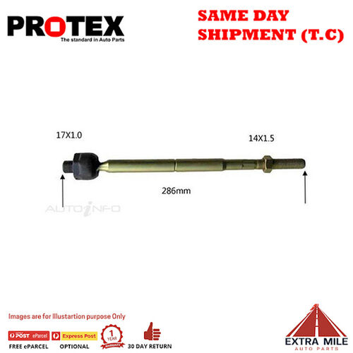 Protex Rack End For MITSUBISHI DELICA  3D Van 4WD 1986 - 1990