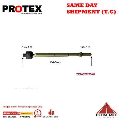 Protex Rack End For RENAULT CLIO MK IV 4D H/B FWD 2013 - 2016