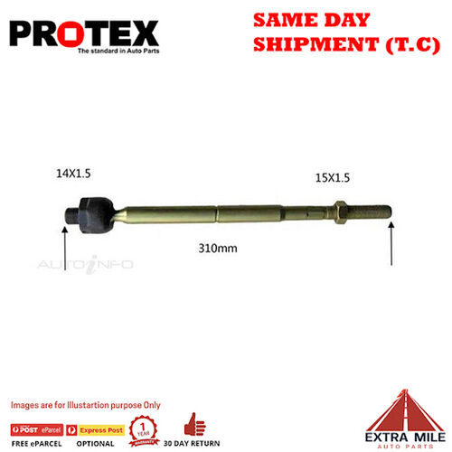 Protex Rack End For TRD HILUX GGN25R 4D Ute 4WD 2005 - 2007