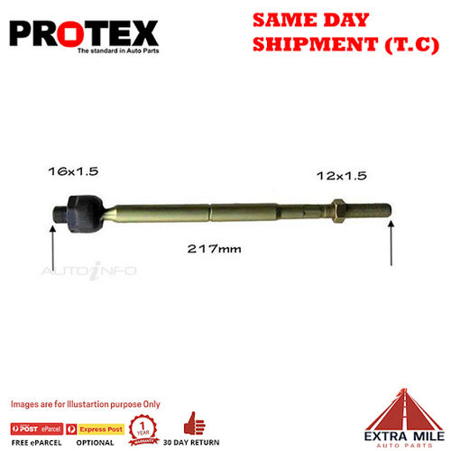 Protex Rack End For HOLDEN BARINA TK 4D Sdn FWD 2006 - 2011