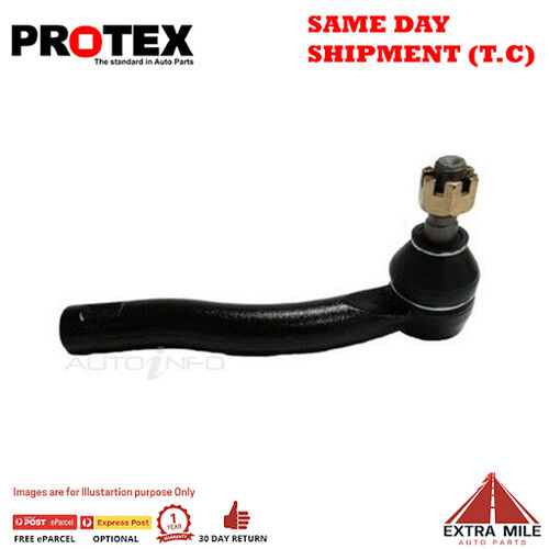 Protex TIE ROD END L/H OUTER For TOYOTA COROLLA ZZE122R 4D H/B FWD 2001 - 2007