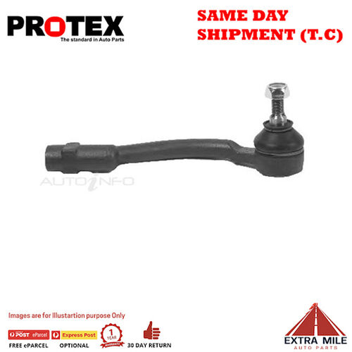 Protex TIE ROD END L/H OUTER For HYUNDAI i20 PB 2D H/B FWD 2010 - 2016 TE4158