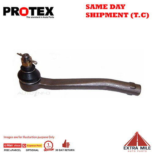 Protex TIE ROD END L/H OUTER For NISSAN BLUEBIRD 910 2D Cpe RWD