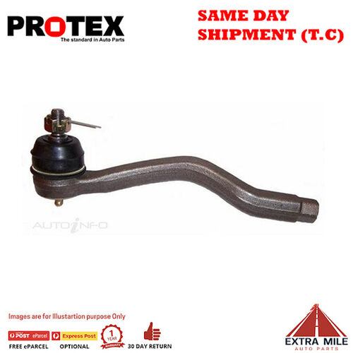 Protex Tie Rod End Right Hand Outer For HONDA LEGEND KA 4D Sedan FWD