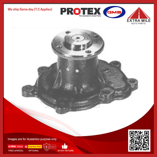 Protex/GMB Water Pump For Mazda E3000 TA 3.0L HA I4 8V OHV