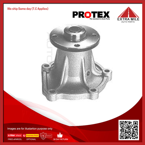 Protex Water Pump For Toyota Corolla EE100R,EL51R 1.3L 4EFE I4 16V DOHC