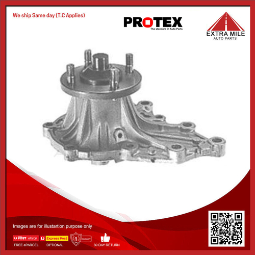 Protex Water Pump For Toyota Crown MS123R 2.8L 5MGEU I6 12V DOHC