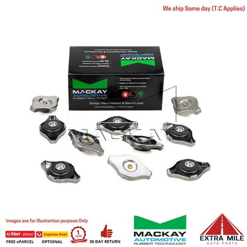Mackay Radiator Cap Micro Cap 13PSI, 90KPA - RC1006B Pack 10 Pcs