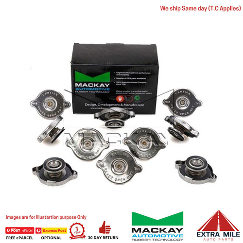 Mackay Radiator Cap Recovery System 16PSI, 110KPA - RC1008B Pack 10 Pcs