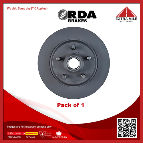 RDA Front Standard  Disc Brake Rotor Vented 287mm - RDA132