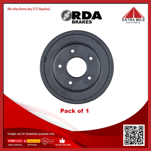 RDA Rear Disc Brake Drum For Holden Early Holden [HG HJ HQ HZ HX WB] 173 308