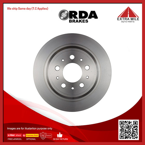 RDA Disc Brake Rotor Solid Rear 283mm - RDA7031