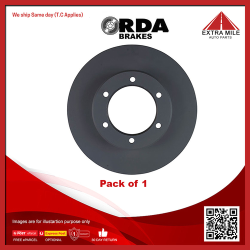 RDA Front Standard Disc Brake Rotor For Toyot Hilux KZN165R, RZN169R, VZN172R