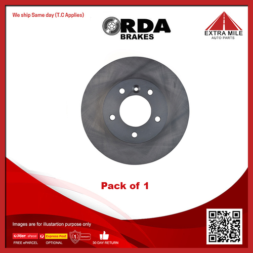 RDA Front Standard Disc Brake Rotor Vented 291mm - RDA98
