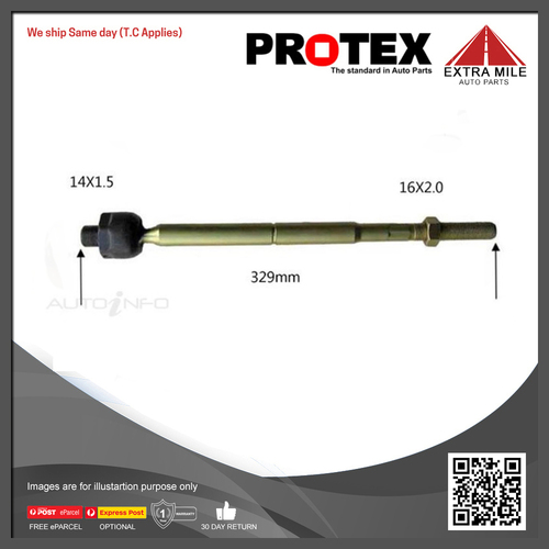 Protex Rack End For Holden Crewman VY 3.8L/5.7L, VZ 3.6L/5.7L/6.0L V6/V8