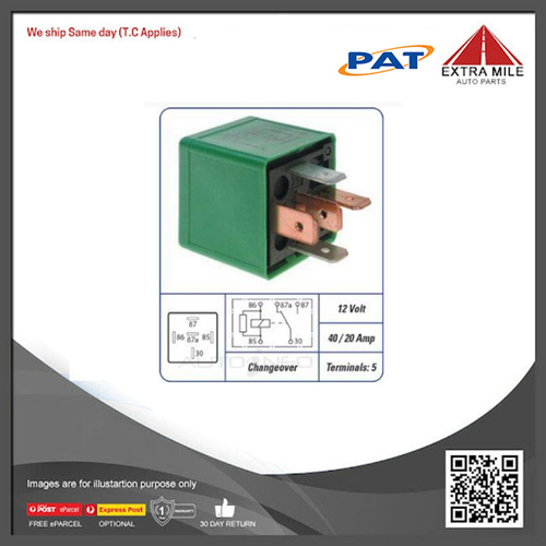PAT Relay For Ford Territory TS TX SY SX 4.0L BARRA 190 I6 24V DOHC - REL-006