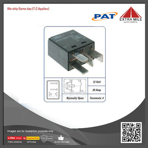 PAT Relay For Ford TE50 AU1,AU2,AU3 4.9L,5.6L V8 16V OHV - REL-011