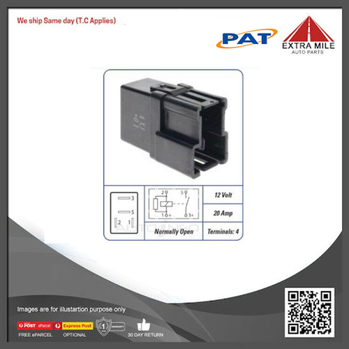 PAT Relay For Mitsubishi Pajero NS NT NW 3.8L,3.2L 6G75 V6 24V SOHC - REL-016