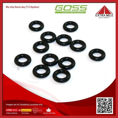Goss Fuel Injector Lower O Ring For Holden Commodore SS-V VF 6.0L L77 V8 16V OHV