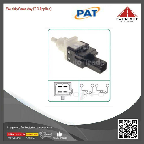 PAT Brake Light Switch For Abarth 695 Biposto,Edizione,Tributo 1.4L-SLS-054