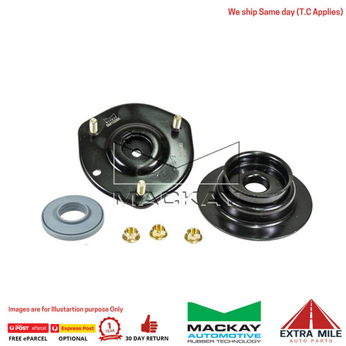  SM1026K Front Strut Mount Bush Kit For Mazda Mazda6 GG 2.3L I4 Ptl Man&Auto A