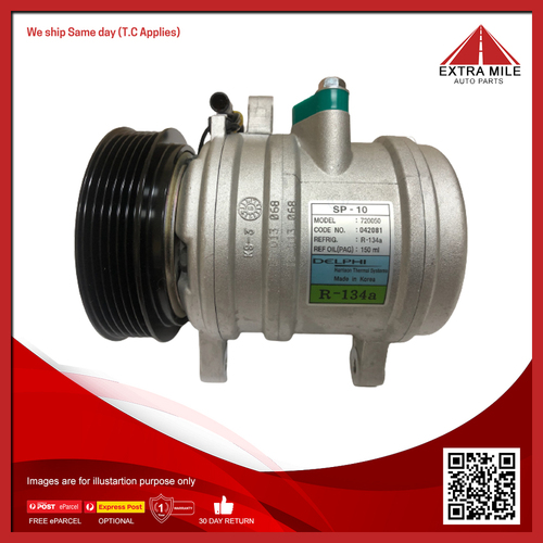 Delphi Air Conditioning Compressor For Nissan Navara D21 3.0L Petrol VG30E V6