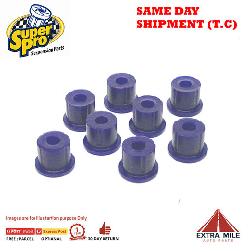 Rear Spring Rear Bush Kit All For Holden SCURRY-NB Van 1985-1987