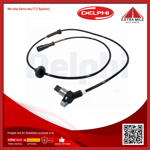 Delphi Front & Rear Wheel Speed Sensor 2 Pin For Volkswagen Jetta II 19E,1G2,165