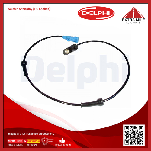 Delphi Front Left & Right Wheel Speed Sensor For Peugeot 206 CC 2D 1.6L/2.0L