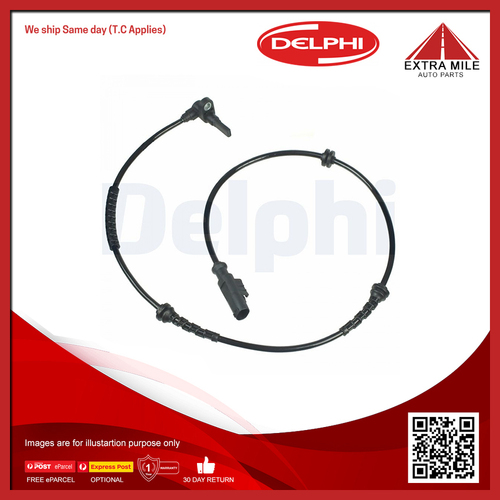 Front Left & Right Wheel Speed Sensor 2 Pin For Abarth Grande Punto 07-10 1.4L