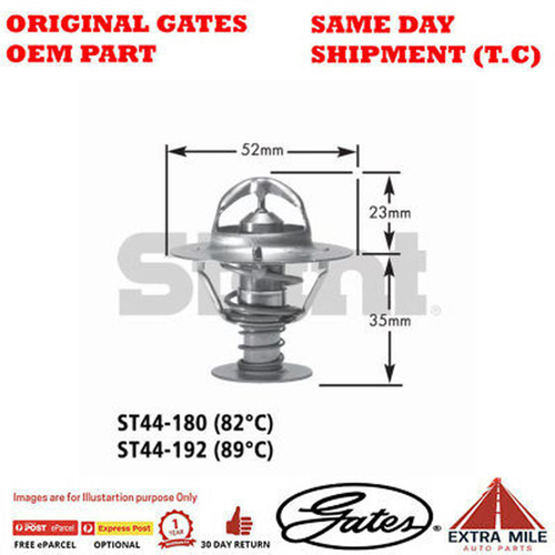 Gates Thermostat, Coolant - ST44-192