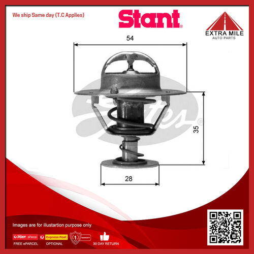 Stant Thermostat For Renault Koleos HC, H45 2.5L Petrol 2TR700,2TR703,2TR702
