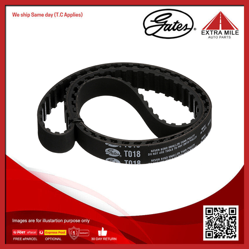 Gates Timing Belt For Fiat 128 1.1L 128 A.048,AC5.000 Sedan Petrol