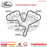 Timing Belt T1596 for CITROEN C5 Estate/Break REXFUJ