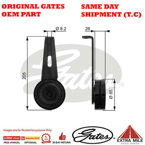 DRIVEALIGN TENSIONER PULLEY For PEUGEOT BOXER/EXPERT/PARTNER