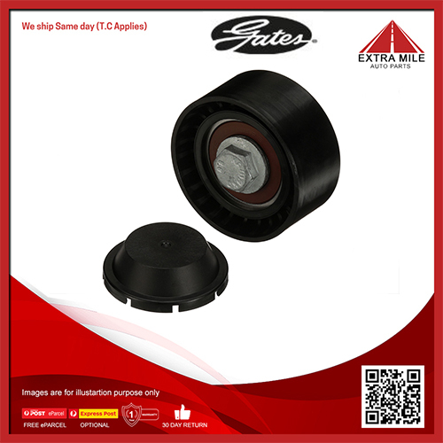 Gates DriveAlign Idler Pulley For Audi Q7 4LB 3.6L Petrol BHK SUV