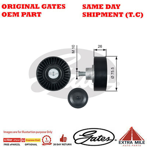DRIVEALIGN IDLER PULLEY For AUDI A5/A4/A6/A7/A8/Q5/Q7/A6 Allroad