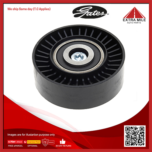 Gates DriveAlign Idler Pulley For BMW 1 135i E88/E82, 3 335i E90/E91/E92/E93