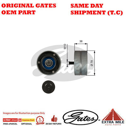 FLEETRUNNER™ IDLER PULLEY For RENAULT TRUCKS MIDLUM/VOLVO 7700/8700/B5/B6/B7