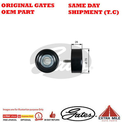DRIVEALIGN IDLER PULLEY For BUICK LA CROSSE/CHEVROLET CAPTIVA/SPORT/MALIBU