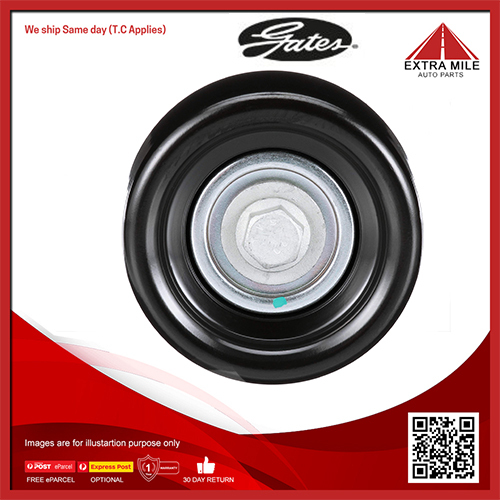 Gates DriveAlign Idler Pulley For Holden Astra/Captiva 5/Captiva 7,Opel Insignia